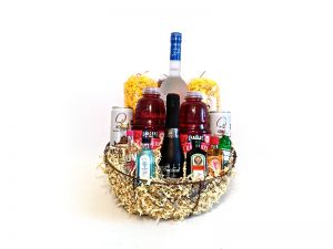 Deluxe Liquor Gift Basket