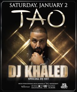 DJ KHALED at TAO Nightclub
