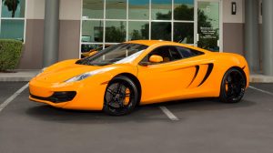 McLaren 12C Yellow