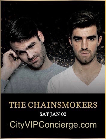 THE CHAINSMOKERS New Years Weekend at HAKKASAN Nightclub Las Vegas