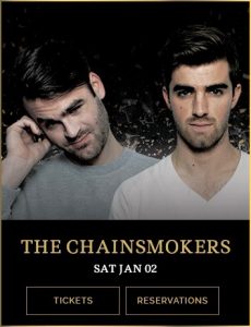THE CHAINSMOKERS New Years Weekend at HAKKASAN Nightclub Las Vegas