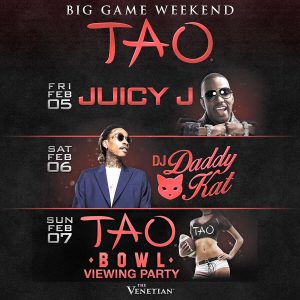 BiG GAME Weekend at TAO Nightclub