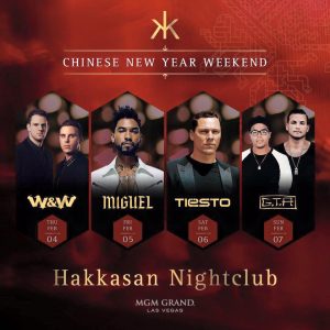 Chinese New Years Weekend at HAKKASAN Las Vegas Nightclub