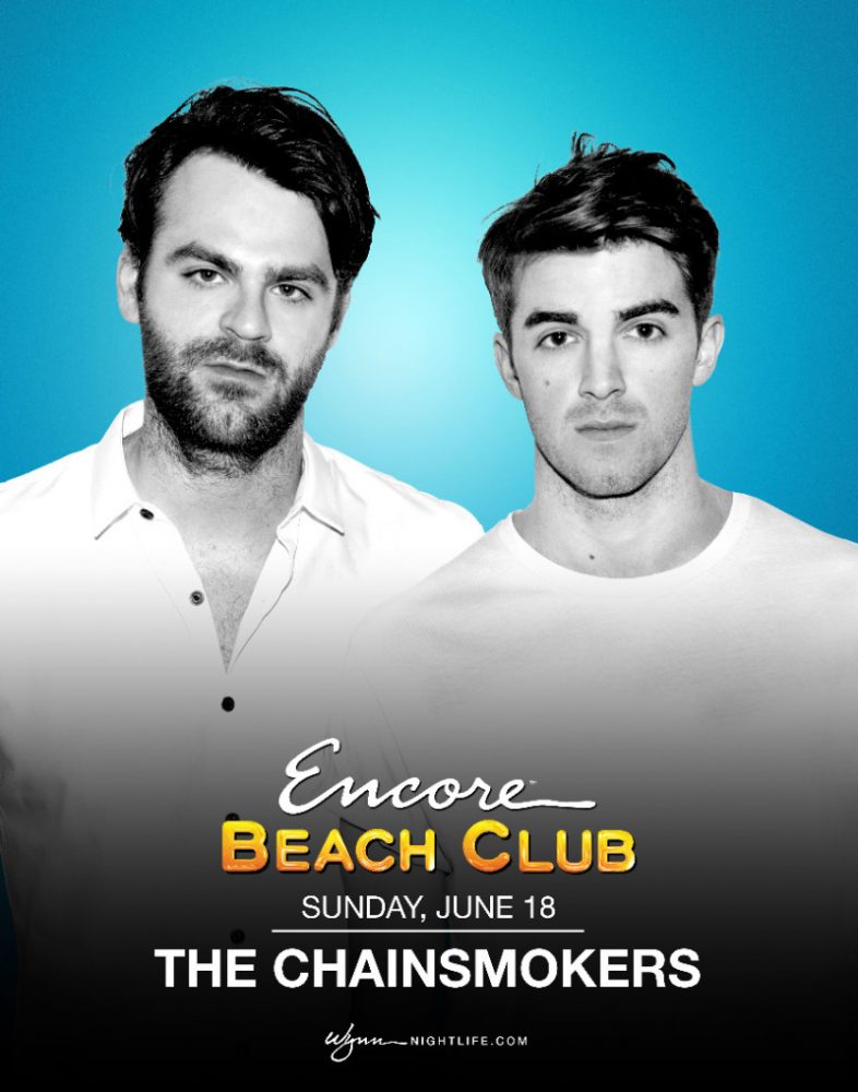 Encore Beach Club Las Vegas Presents The Chainsmokers 3